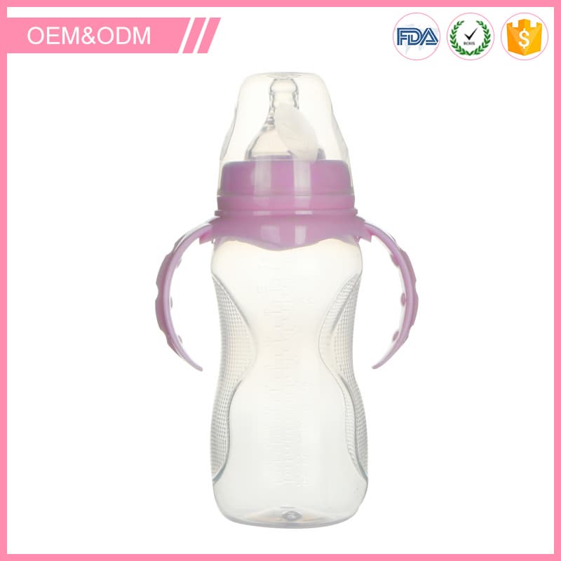 transparent Bpa free Funny baby bottles in feeding supplies